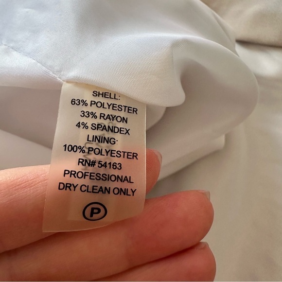 Calvin Klein Striped Color Block Sheath Sleeveless Orange Pink Midi Dress - Picture 11 of 12